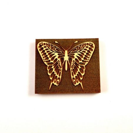 MOLDE PARA SELLO MARIPOSA  ANCHA (7X10)
