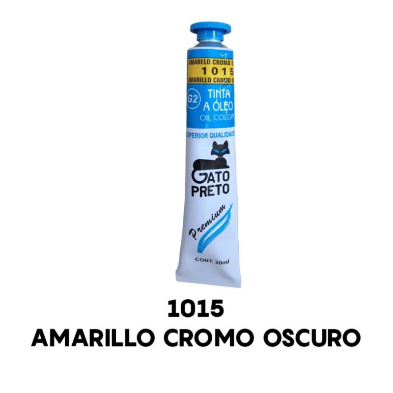 PINTURA AL OLEO Peso 20 ml Colores Amarillo Cadmio Claro