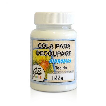 PEGAMENTO DECOUPAGE HIDROMAX TELA INCOLORO - 100 GR