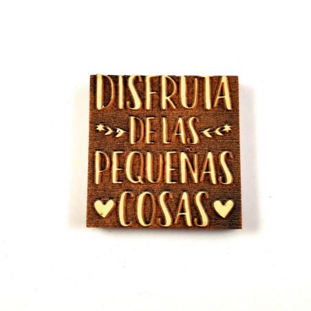 MOLDE PARA SELLO DISFRUTA DE LAS PEQUEÑAS COSAS (5X7)