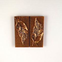 MOLDE PARA SELLO PLUMAS (7X10)