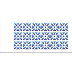 STENCIL ESTAMPA  AZULEJO 7x15