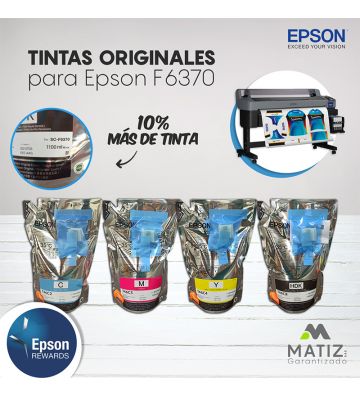 Tintas Epson SureColor F6370