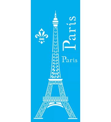 STENCIL TORRE EIFFEL 17X42