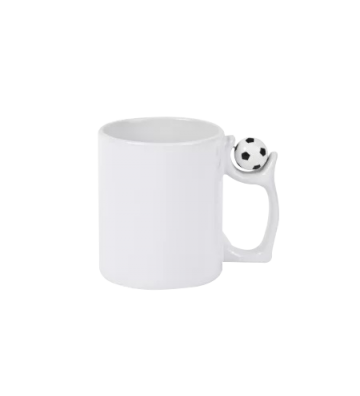 Taza con pelota de fútbol...